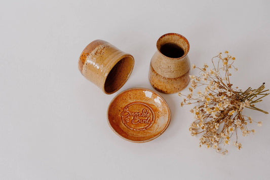 Earth Clay Bathroom Essentials Set