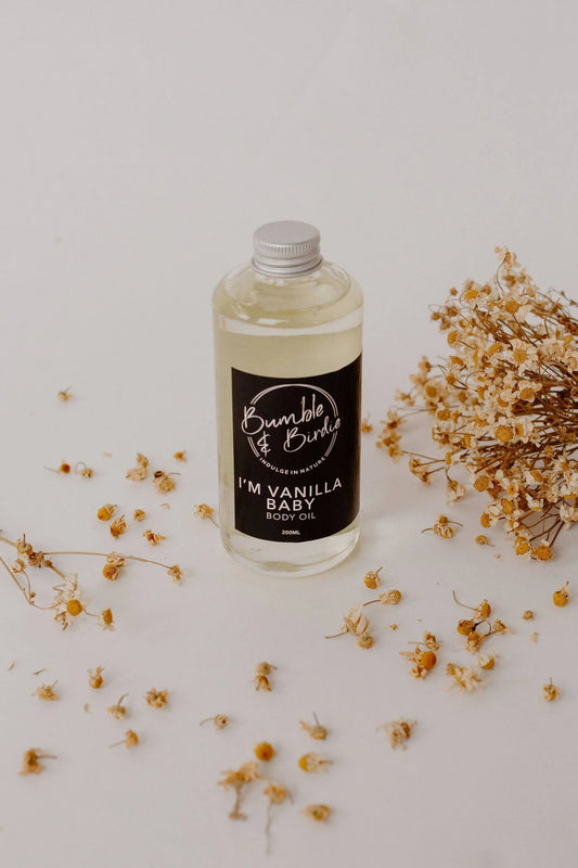 Im Vanilla Baby Body Oil