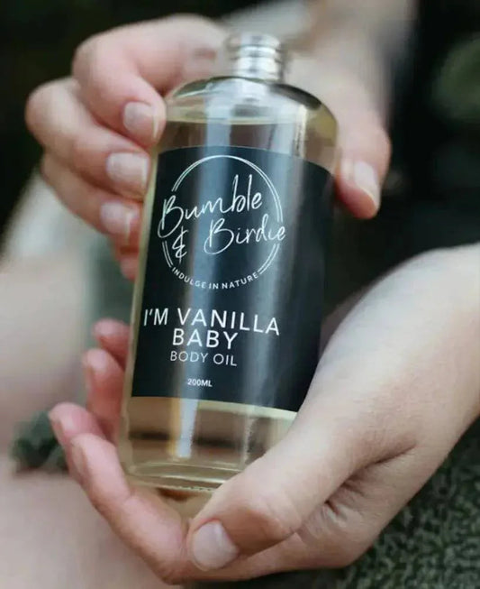 Im Vanilla Baby Body Oil