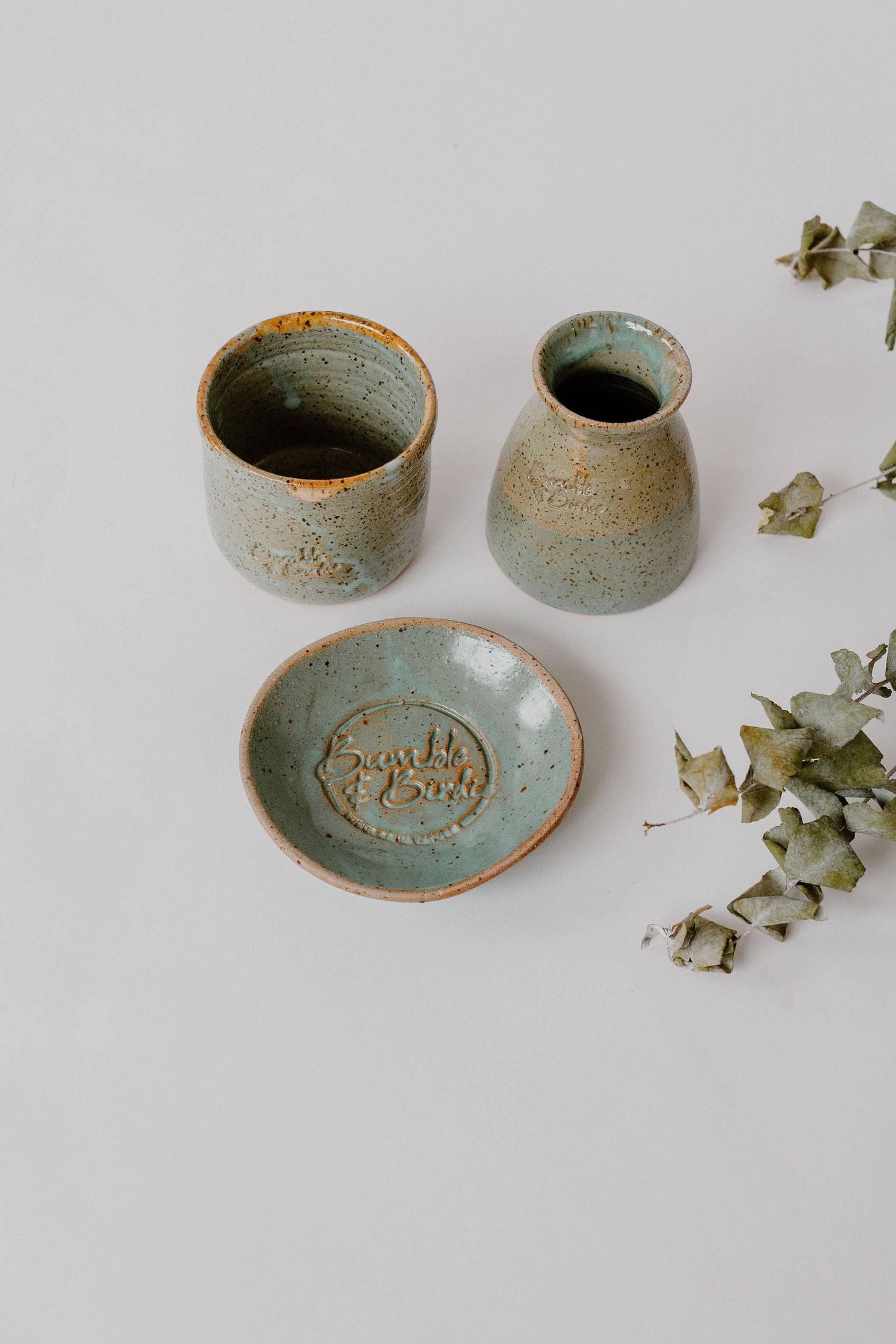Earth Clay Bathroom Essentials Set
