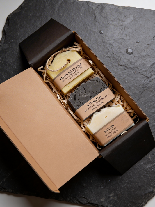 Threes Company Soap Set